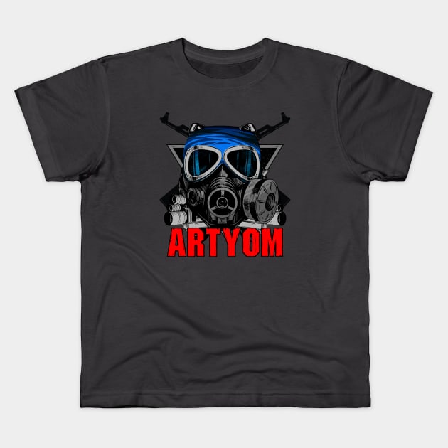 ARTYOM Kids T-Shirt by theanomalius_merch